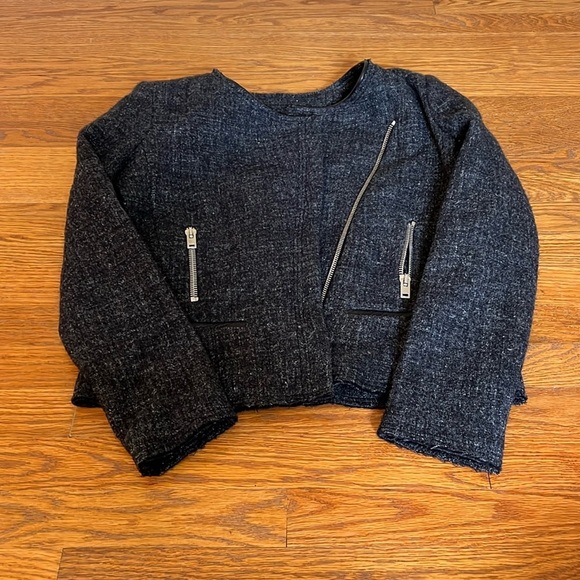 IRO Women’s Black Jacket Size 2 - Picture 1 of 4